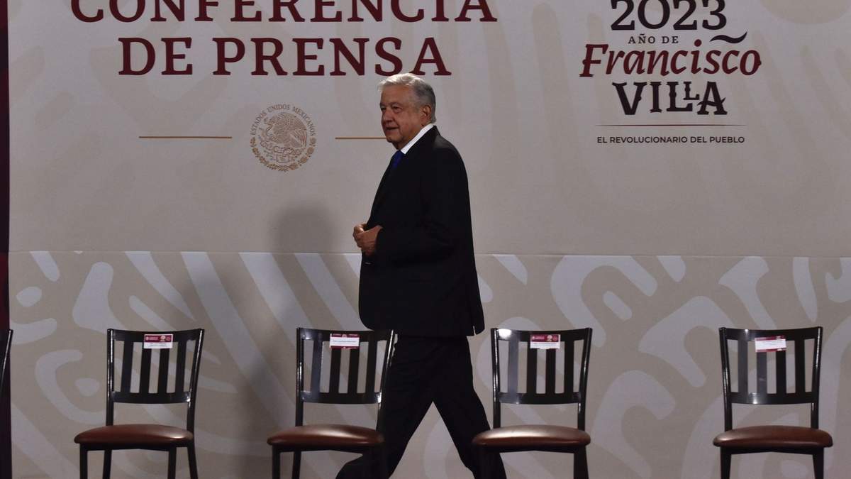 El presidente en Palacio Nacional