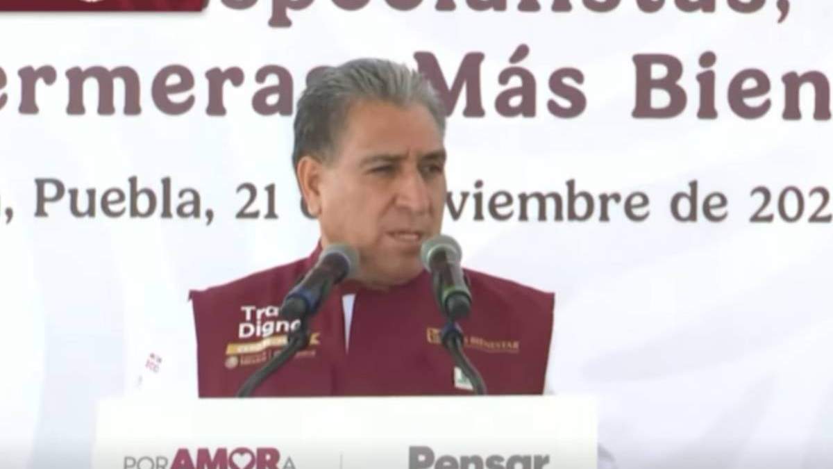 Gerónimo Lara Gálvez, quien dejó el cargo de delegado del IMSS-Bienestar de Puebla