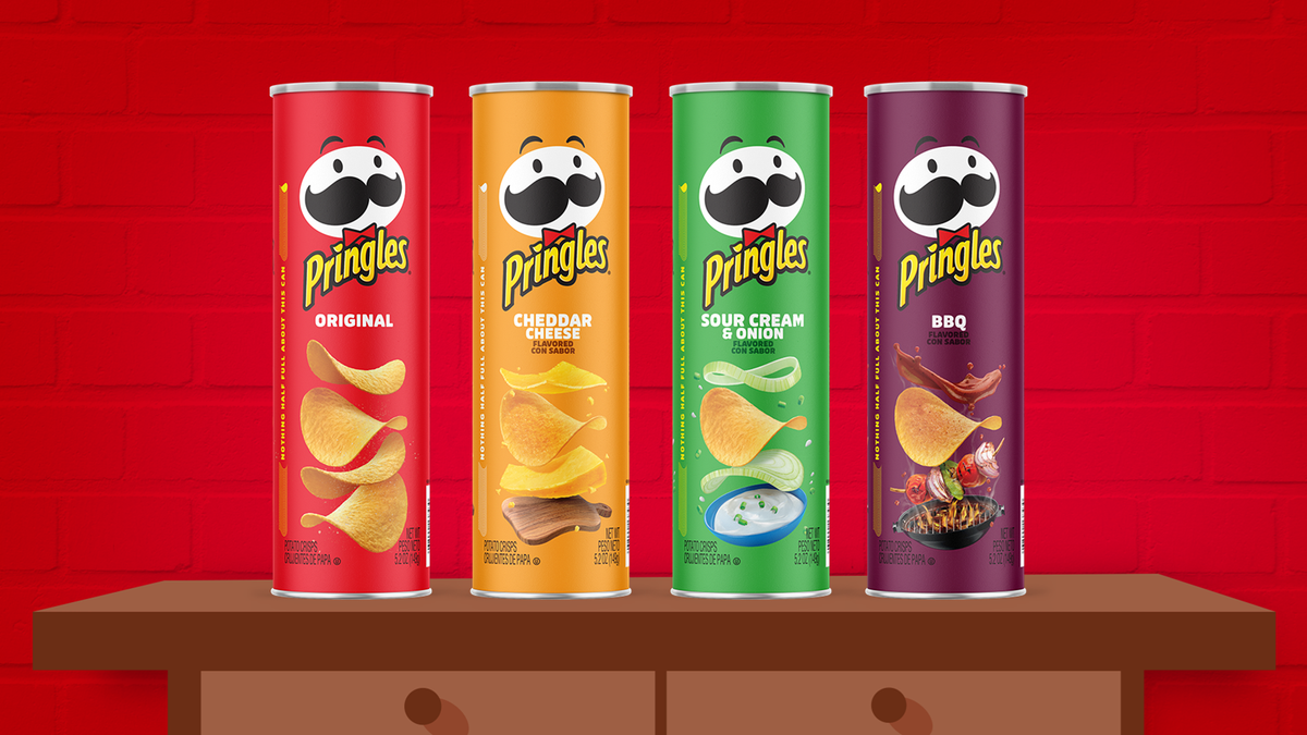 Latas de pringles. Fuente: (Instagram)