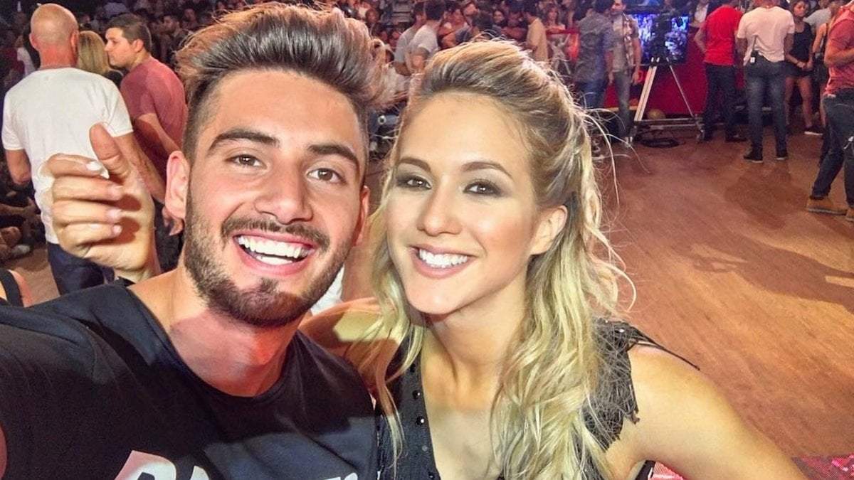 Nico Occhiato y Flor Vigna. Fuente: (Instagram)