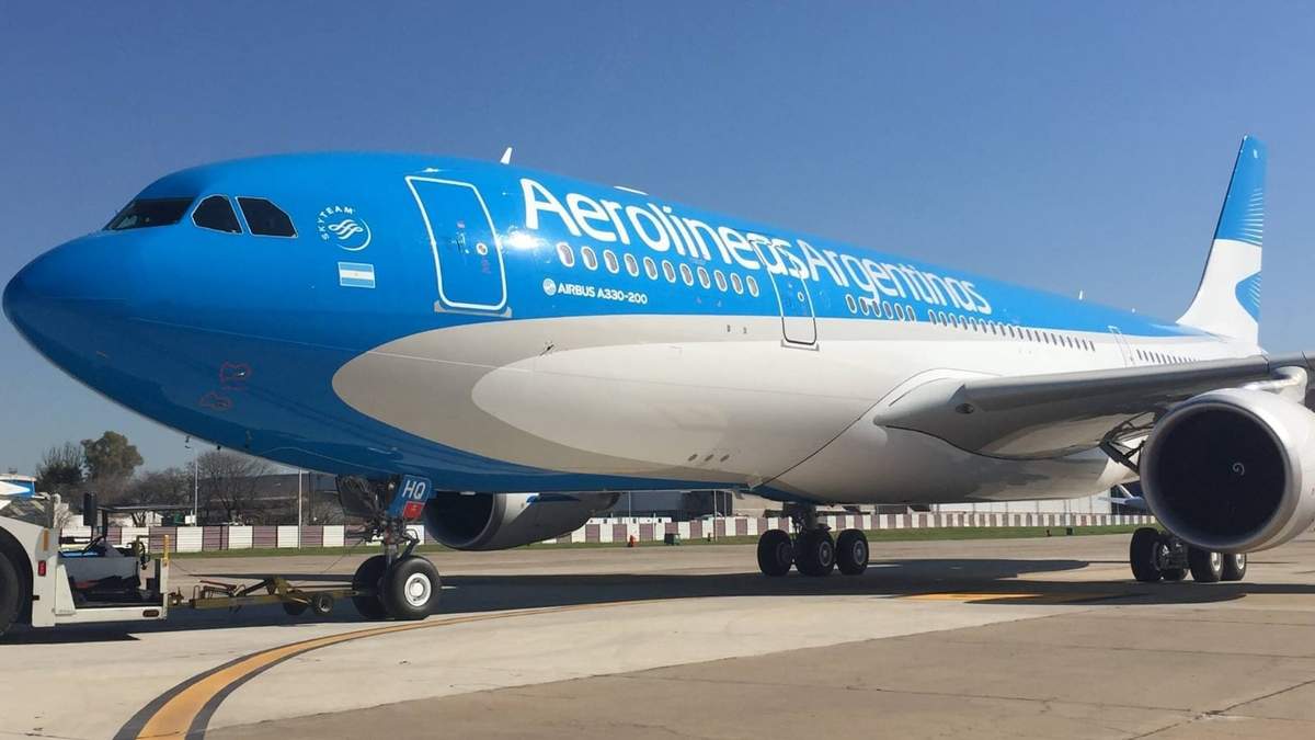 Aerolíneas Argentinas. Fuente: (Instagram)