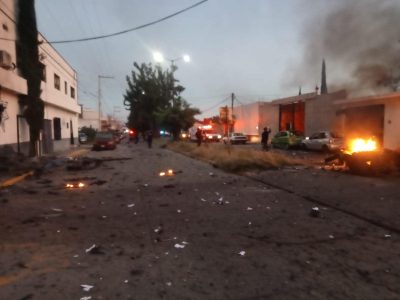 Violencia en Guanajuato; coche bomba explota e incendian vehículos en Acámbaro y Jerécuaro