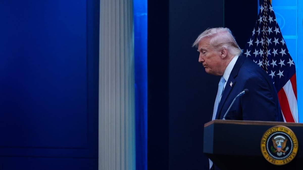 El presidente de Estados Unidos, Donald Trump