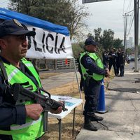 Tras asaltos a conductores en Periférico Sur, SSC monta operativo con 300 policías