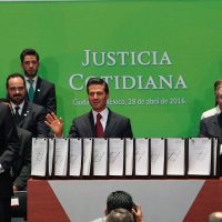 En medio de la crisis por los 43, Peña lanza propuesta de 'justicia cotidiana”