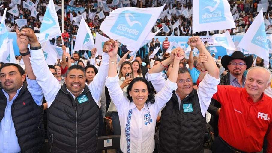 La candidata de Nueva Alianza