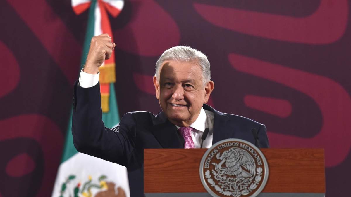 El presidente en Palacio Nacional