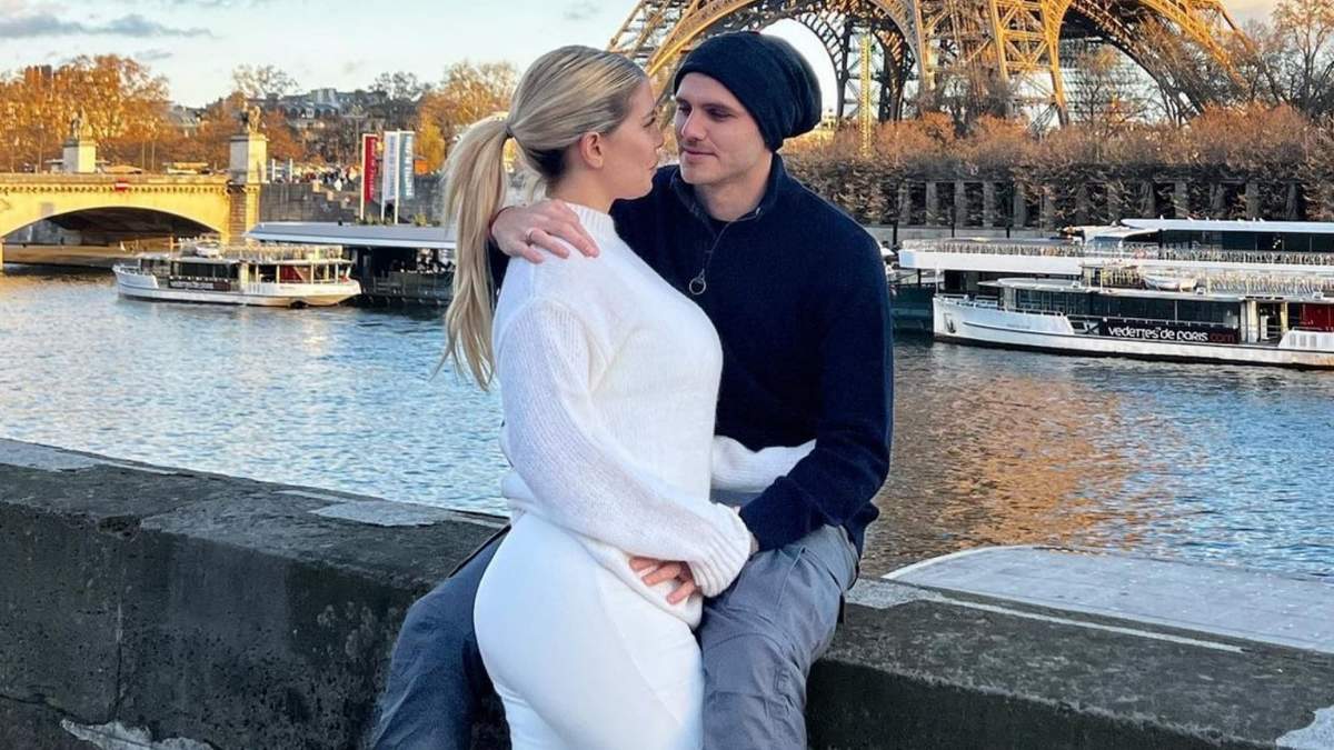 Wanda Nara y Mauro Icardi. Fuente: (Instagram @mauroicardi)