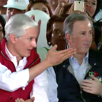 En Tecámac y arropado por Del Mazo, Meade confía en estructura del PRI para ganar el 1 de julio