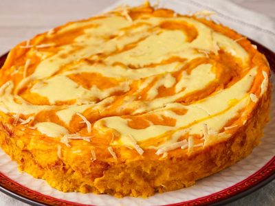 Comer saludable es fácil: hacé este souflé de calabaza y queso con solo 4 ingredientes que vas a amar