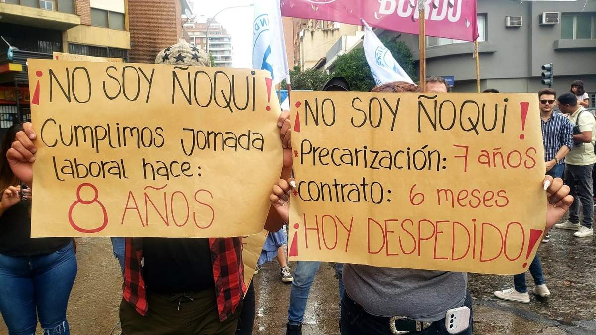 Los despidos se realizarán en diferentes dependencias del Estado. Fuente: (X)