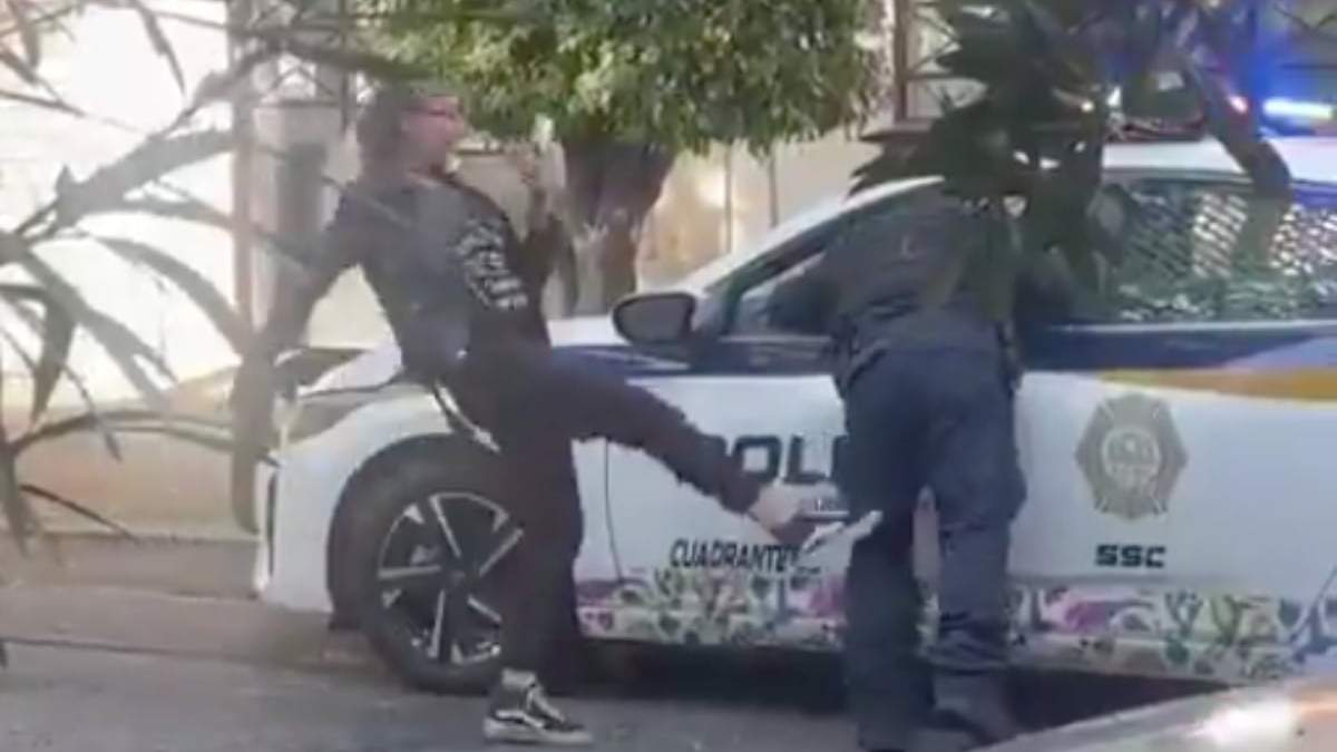 Momento de la agresión