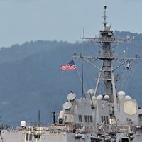 El buque de guerra de Estados Unidos llegó a Trinidad y Tobago, frente a Venezuela