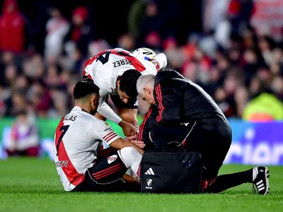 Alerta en River: los partidos que se perderá Maxi Salas por su lesión