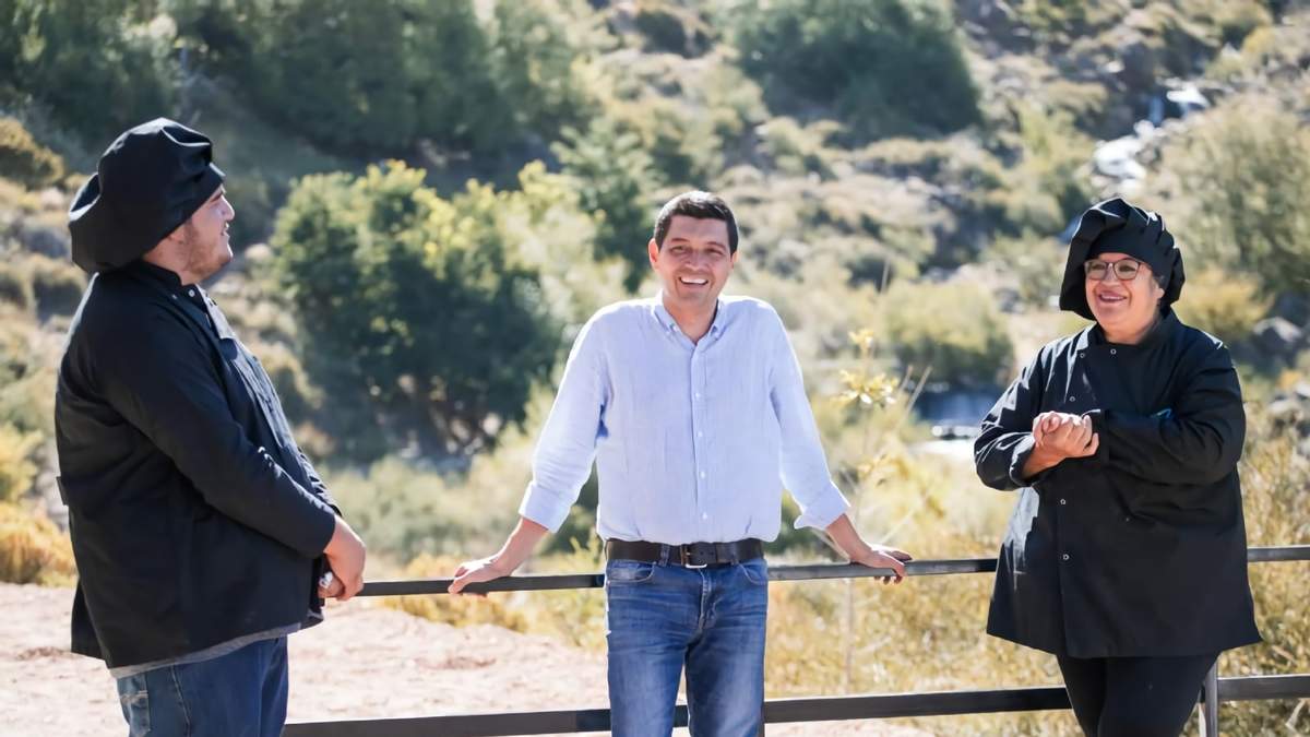 Marcos Koopmann en Manzano Amargo. Fuente: (Twitter)