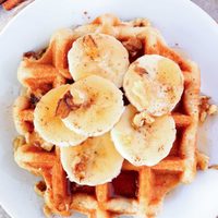 Waffles de calabaza versión fit: comé algo dulce, rico y sin preocuparte por las calorías de más