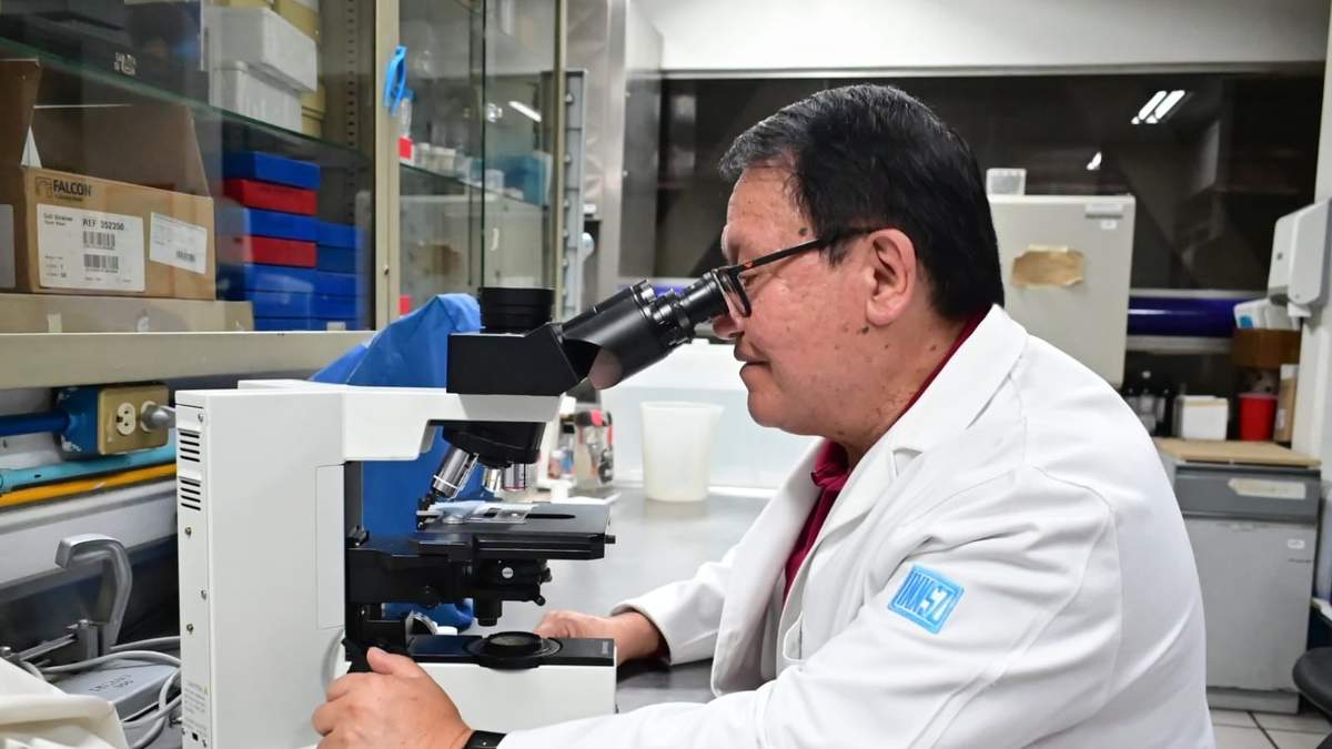 Rogelio Hernández Pando, coordinador del Área de Patología Experimental del INCMNSZ