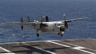 Se estrella avión militar de EU sobre el mar Mediterráneo