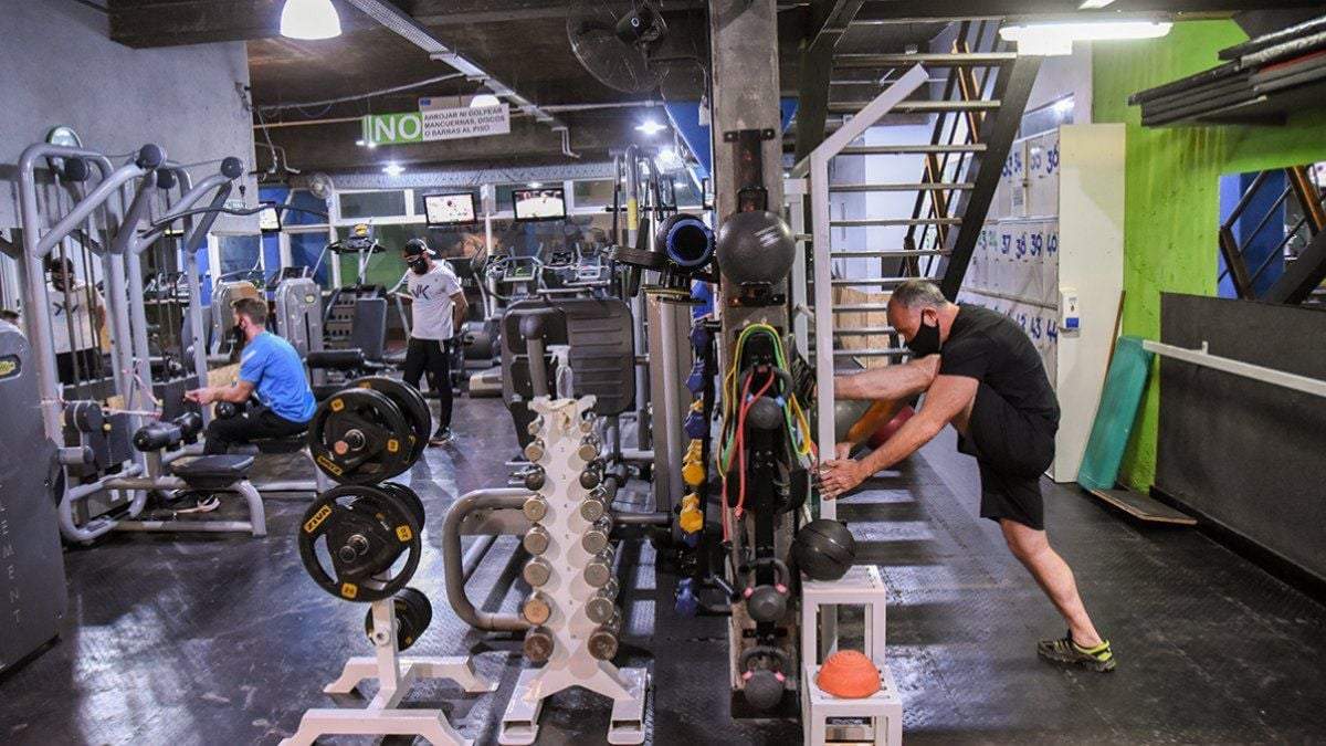 Gimnasios. Fuente: (Twitter)