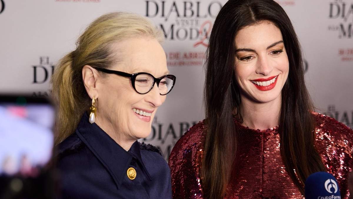 Meryl Streep y Anne Hathaway en CDMX