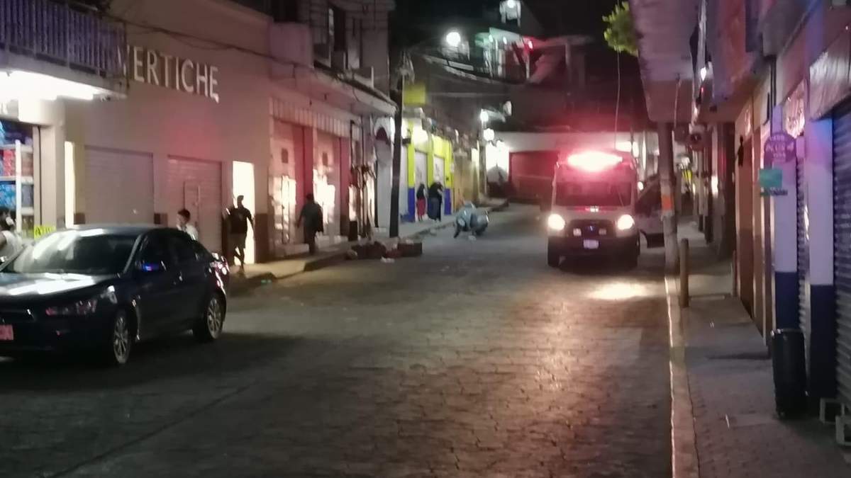 El exterior del bar "El Indio", donde ocurrió el ataque