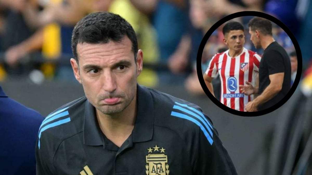 Lionel Scaloni Fuente: (X)