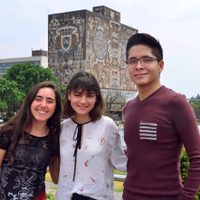La UNAM presume a los cuatro jóvenes con mejor puntaje en el concurso de selección