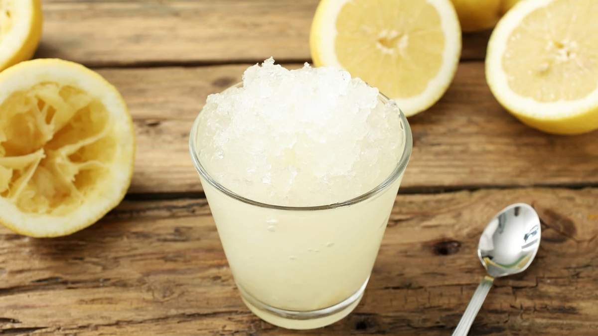 Helado de limón. Fuente: (Instagram)