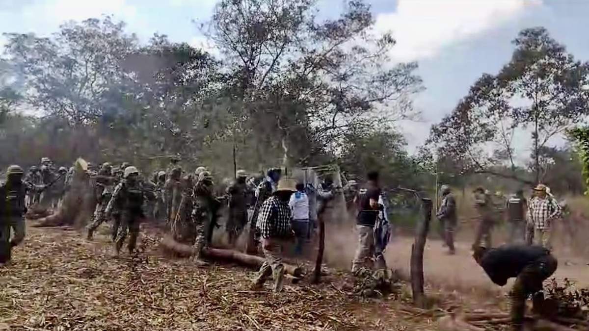 Enfrentamiento en Chicomuselo, Chiapas