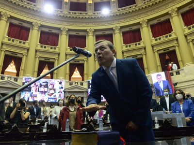 Pedro Dantas ocupó el lugar de Martín Soria en la Cámara de Diputados