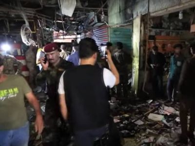 Al menos 27 muertos y 45 heridos en un atentado en Bagdad