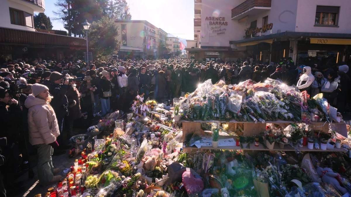 Policía suiza identifica a las 116 personas heridas en el mortal incendio de un bar en Año Nuevo