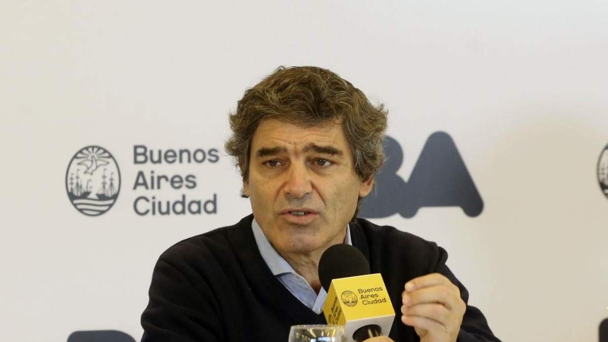 Fernán Quirós, ministro de Salud porteño. Fuente: (Twitter)