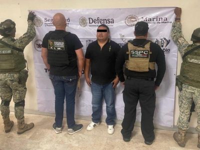 Cae “El Carretas”, presunto líder de bandas dedicadas al huachicol en Puebla y Tlaxcala