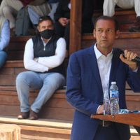 El Plan Ganadero Bovino provincial, eje principal del mensaje de Omar Gutiérrez en la Expo Rural