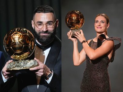 Alexia Putellas y Karim Benzema, los ganadores del Balón de Oro 2022