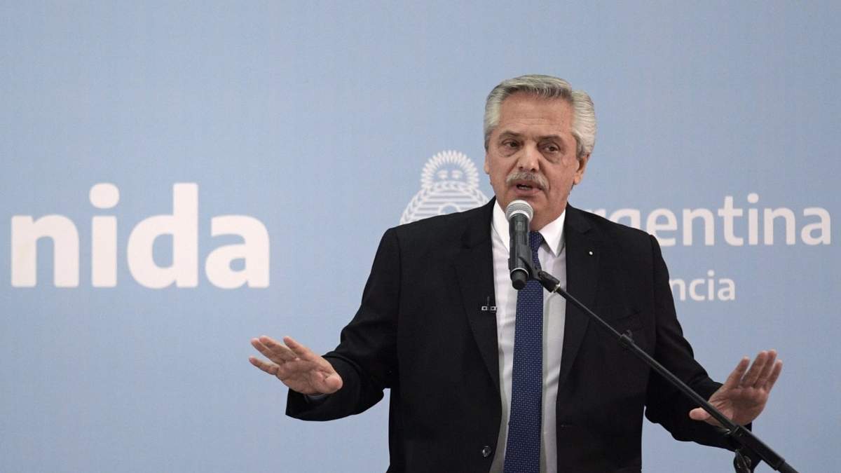 Alberto Fernández, presidente de la Nación. Fuente: (Twitter)