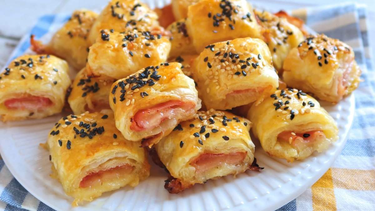 Bocaditos salados de salame. Fuente: (Instagram)
