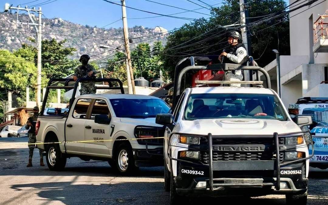 Elementos de la Marina en Guerrero
