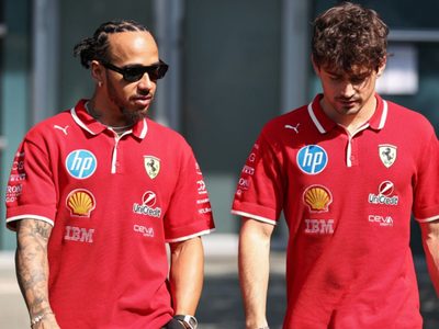 Polémica en Ferrari: Charles Leclerc se refirió a la pelea con Lewis Hamilton en Miami