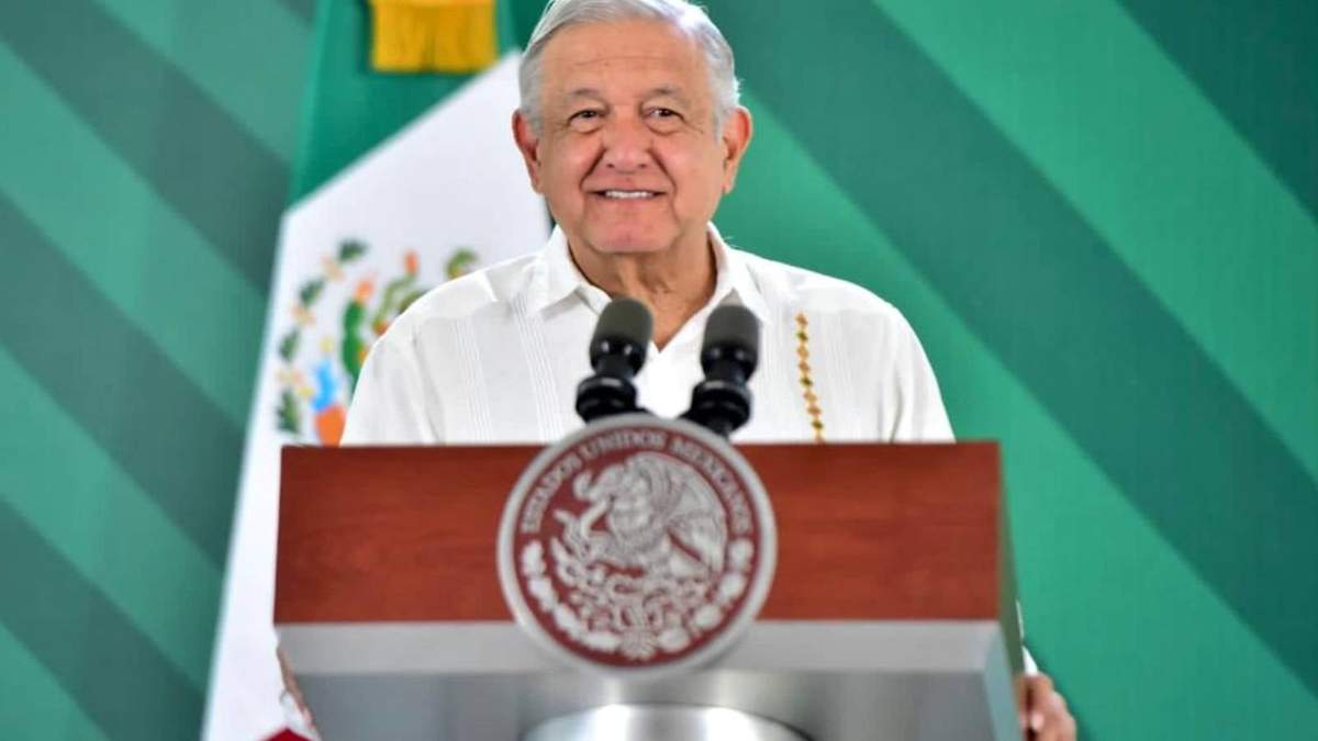 El presidente López Obrador