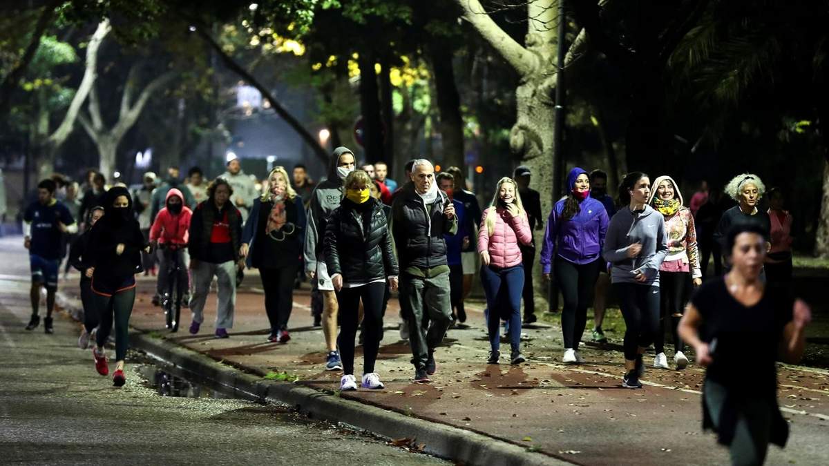Cuarentena en el Gran Buenos Aires. Fuente: (Twitter)