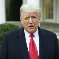 Trump insiste en "robo" electoral y llama a simpatizantes a abandonar el Capitolio