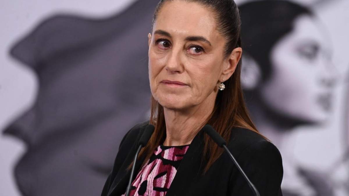 La presidenta Claudia Sheinbaum en la mañanera