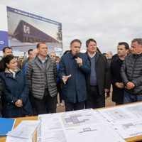 Comenzaron a construir los primeros cimientos del Hospital Norpatagónico