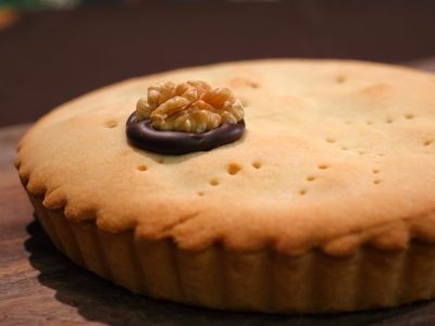 Espectacular tarta suiza de nueces