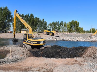 Avanzan las obras para del EPAS para garantizar el agua potable en Varvarco