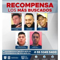 Recompensa de hasta 5 mdp: Gobierno de la CDMX busca a principales generadores de violencia