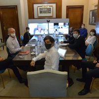 Reunión con especialistas: Kicillof comienza a diseñar nuevos operativos en los barrios humildes