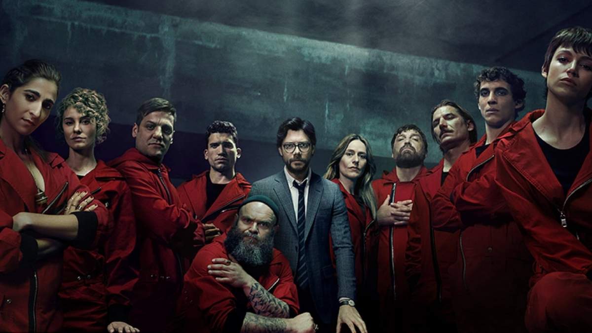 La Casa de Papel. Fuente: (Instagram)